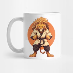 karate lion Mug